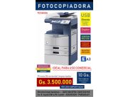 Fotocopiadoras TOSHIBA - Ideal para uso comercial y de oficina con todos los accesorios