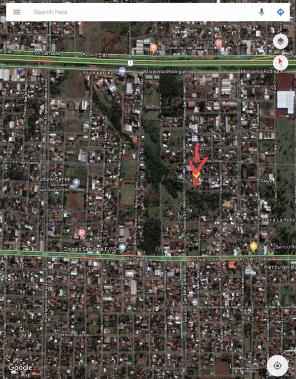 Vendo terreno, buena ubicacion, en San Jose Ciudad del Este — foto 2