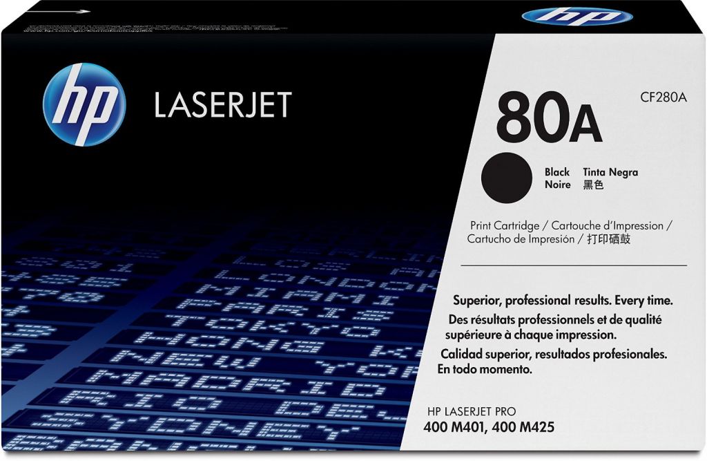 Cartucho Original De Toner Negro Hp 80a Laserjet Cf280a 1060560 Clasipar Com En Paraguay