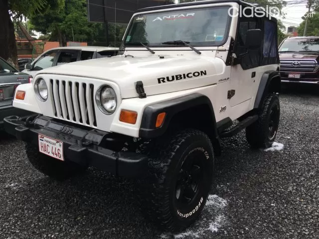 VENDO JEEP RUBICON OFF ROAD - AÑO 1999 - FULL EQUIPO AUTOMATICO 4X4 -  NAFTERO  DE 4 CILINDROS - OFRECE ANTAR AUTOMOTORES - TR CON AUGUSTO  CENTURION #1062350  en Paraguay