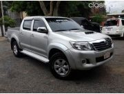 ATENCIO A LOS AMANTES DE TOYOTA HILUX AÑO 2013 TE OFRECEMOS AL MEJOR PRECIO EN PLAZA FULL EQUIPADO - DIESEL - MOTOR 3.0 D4-4 4X4 CON MUY POCO USO EN PY ..!! TR CON AUGUSTO