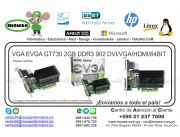 VGA EVGA GT730 2GB DDR3 902 DVI/VGA/HDMI/64BIT