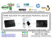 WIRE ROUTER TP-LINK M7350 PORTATIL 4G/LTE