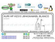 AURI HP H2310 J8H43AA#ABL BLANCO