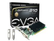 VGA EVGA G210 1GB DDR3 520 DVI/VGA/HDMI/64BIT/LOW P