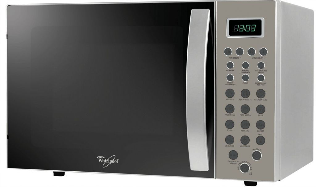 MICROONDAS WHIRLPOOL DE 30 LITROS INOX ESPEJADO !! NUEVOS EN CAJA CON 1 AÑO  DE GARANTIA #829419 | Clasipar.com en Paraguay