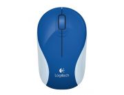 MOUSE LOGI 910-004176 M187 AZUL/BLANCO WIR