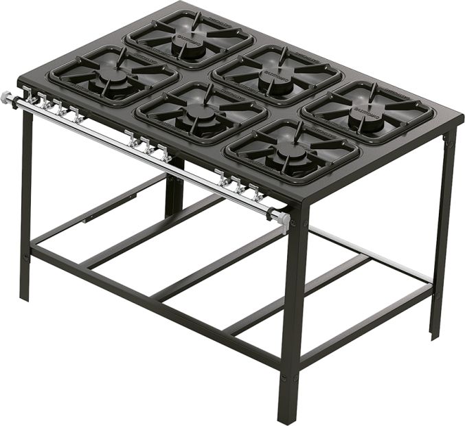 COCINA INDUSTRIAL 6 HORNALLAS!!!! GASTROMAQ #1083376 | Clasipar.com en  Paraguay