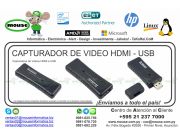 CAPTURADOR DE VIDEO HDMI - USB