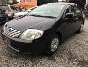 VENDO IMPECABLE TOYOTA NEW COROLLA SERIE G - REC IMPORT - AÑO 2003 - CAJA MECANICA - 1.5 VVTI - COLOR NEGRO - OFRECE ANTAR AUTOMOTORES - TR CON AUGUTO CENTURION