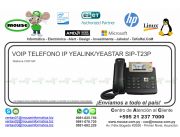 VOIP TELEFONO IP YEALINK/YEASTAR SIP-T23P