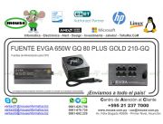 FUENTE EVGA 650W GQ 80 PLUS GOLD 210-GQ