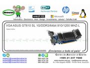 VGA ASUS GT610 SL 1G/DDR3/64BIT 810/1200 MHZ-L