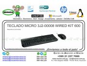 TECLADO MICRO 3J2-00008 WIRED KIT 600