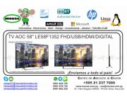 TV AOC 58 LE58F1352 FHD/USB/HDMI/DIGITAL