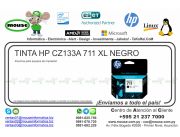 TINTA HP CZ133A 711 XL NEGRO