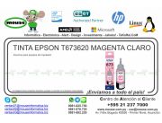 TINTA EPSON T673620 MAGENTA CLARO