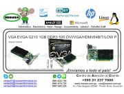 VGA EVGA G210 1GB DDR3 520 DVI/VGA/HDMI/64BIT/LOW P
