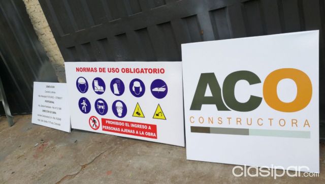 Otros Servicios - CARTEL VENDO - ALQUILO - ALQUILA - SEÑALETICAS PARA OBRA - CONSTRUCTORAS