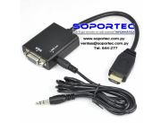 Cable Adaptador HDMI a VGA C/ Audio