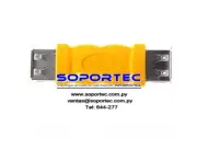 adaptador usb hembra a hembra