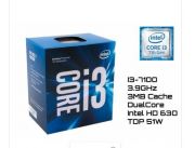 Procesador Intel Core i3 7100 Septima Generacion 3.9GHZ