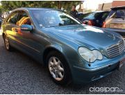 SI BUSCAS ELEGANCIA Y CONFORT MERCEDES BENZ C 200 AÑO 2001 RECIEN IMPORTADO CASI COMO UN 0KM SIN DETALLES ..!! TR CON AUGUSTO