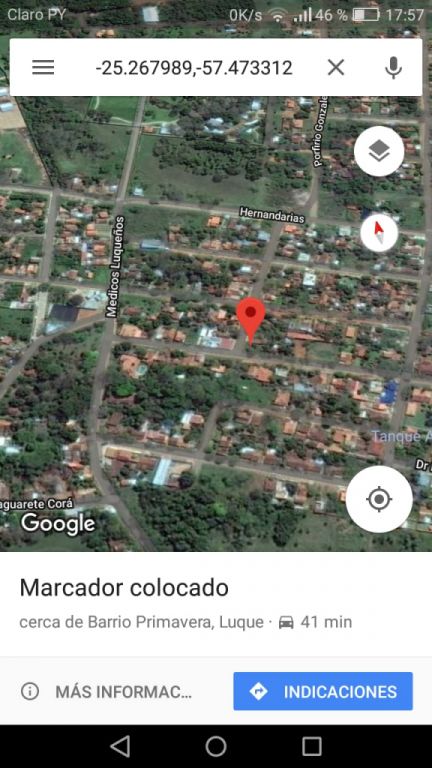 vendo terreno en esq. 12x24 en luque barrio primavera. — foto 2