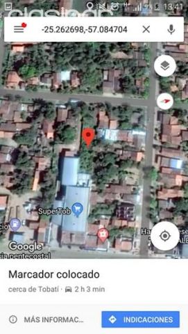 Vendo terreno en el Centro de la ciudad de Tobati — foto 2