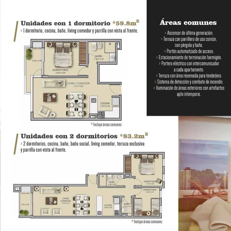 VENDO HERMOSOS DPTOS A ESTRENAR EN BARRIO VISTA ALEGRE DE UNA Y 2 HABITACIONES — foto 2