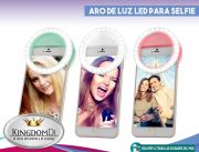 Anillo de Luz Led para Selfie para celulares smartphone - Color Rosa