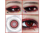 Lentes de Contacto Fantasía para artistas y Cosplay - Color ROJO