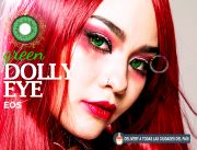 Lentes de Contacto Crazy Lens Fantasia para artistas y Cosplay Color Verde