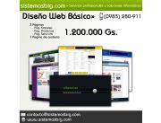 Diseño Web Basico - Paginas Web en 3 a 5 dias - Presentacion e imagen corporativa.