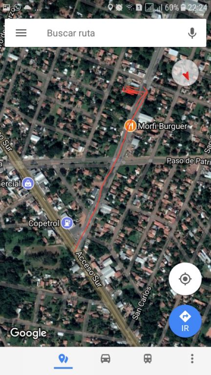 Vendo Terreno a 3 cuadras del acceso sur. Estructura para 3 (tres) salones 15x15 40 metros de largo y 15 metros de frente 40×15 — foto 3
