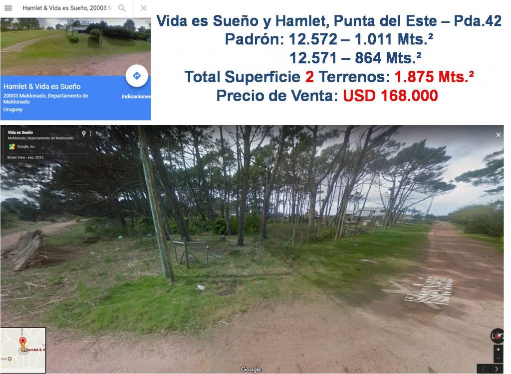 Punta del Este, Uruguay. Parada 42, a Dos Cuadras del Mar 1.875 Mts.2 — foto 3