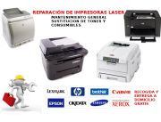 REPARACION DE IMPRESORAS HP LASERJET, LEXMARK,XEROX, ETC