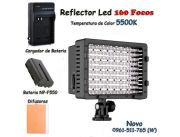 Reflector Neewer Led 160 + Bateria NP-F550 + Cargador con LCD (Nueva) Nikon Canon Sony