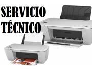 SERVICIO TECNICO IMP HP 2545 W MULTIFUNCION E INSUMOS