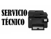 SERVICIO TECNICO IMP HP LASER M177FW MFP PRO COLOR MULTIFUNCION E INSUMOS