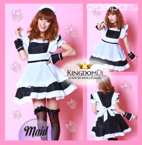 Uniforme de Maid (sirvienta) para Cosplay y Disfraz #1216979   en Paraguay