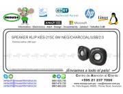 SPEAKER KLIP KES-215C 6W NEG/CHARCOAL/USB/2.0.