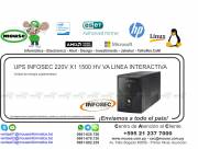 UPS INFOSEC 220V X1 1500 HV VA LINEA INTERACT.