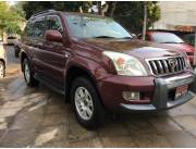 VENDO TOYOTA LAND CRUISER PRADO - AÑO 2005 - REC IMPORT - DIESEL 3.0 - TR CON AUGUSTO ----