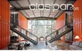 PROYECTO, DIRECCION Y CONSTRUCCION DE TINGLADOS CON CONTENEDORES. — foto 3