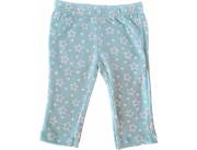 Pantalón Azul Estrellas Arcoiris Bebé Quiltex 0-3 / 3-6 100% algodón