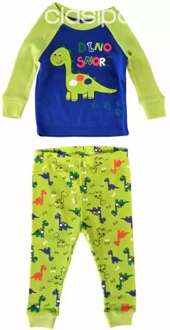 Pijama Dinosaurio Bebe Sleepwear 9m 100 Algodon Clasipar Com En Paraguay