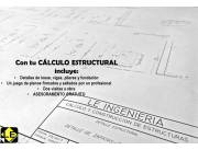 CÁLCULO Y CONSTRUCCIÓN DE ESTRUCTURA DE H° A°