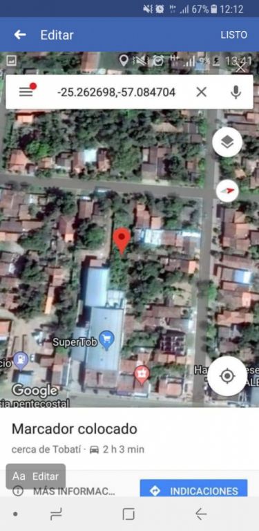 Vendo Terreno en el centro mismo de la ciudad de Tobati — foto 2