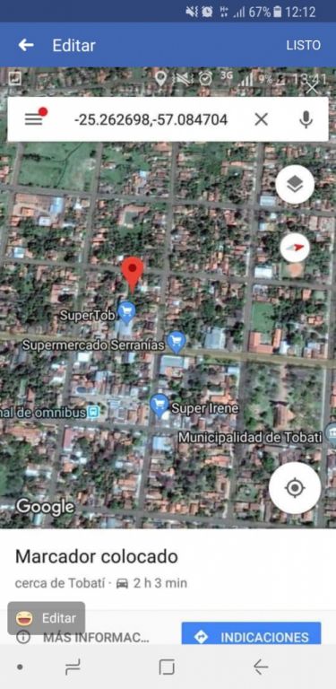 Vendo Terreno en el centro mismo de la ciudad de Tobati — foto 3